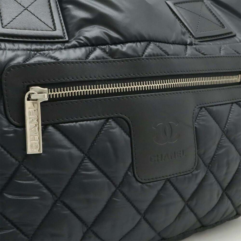CHANEL Black Leather Tote Bag - Picture 8 of 8